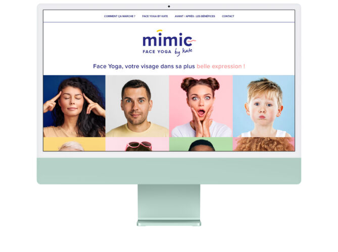 mimic Face Yoga : site internet